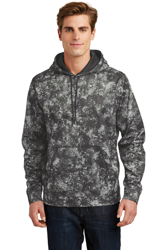 Sport-Tek  Sport-Wick Mineral Freeze Fleece Hooded Pullover. ST230