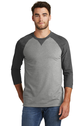 New Era  &#174;  Sueded Cotton 3/4-Sleeve Baseball Raglan Tee. NEA121