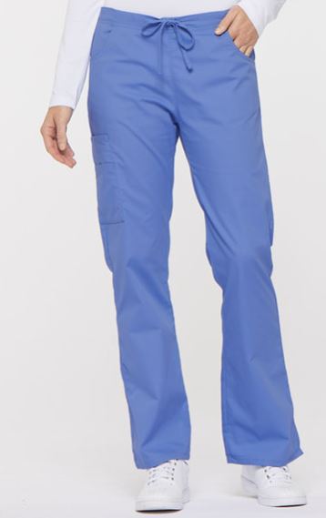 Petite - Mid Rise Drawstring Cargo Pant. 86206P