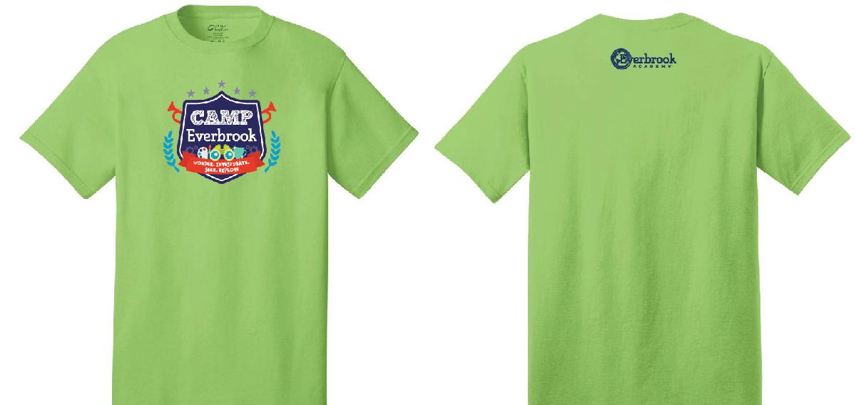 ADULT-2020 SUMMER CAMP TSHIRT (Everbrook)