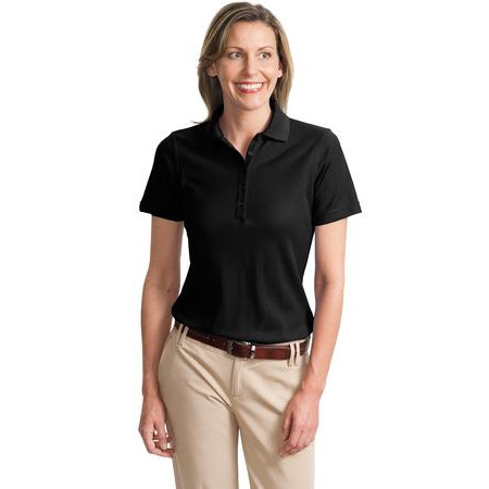 Port Authority - Ladies EZCotton Pique Polo. L800