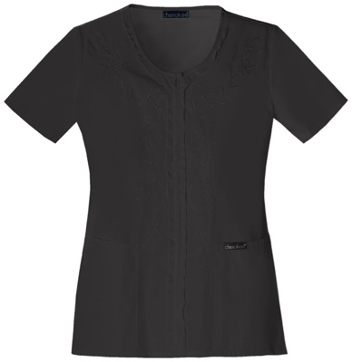 V-Neck Embroidred Top 1848