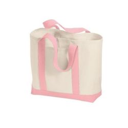 Port & Company &#174;  - 2-Tone Shopping Tote.  B400