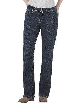 Women's Relaxed Bootcut Denim Jeans