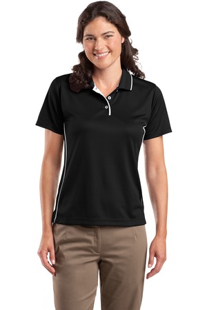 Sport-Tek - Ladies Dri-Mesh Polo with Tipped Collar and Piping.  L467