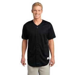 Sport-Tek - PosiCharge Tough Mesh Full-Button Jersey. ST220