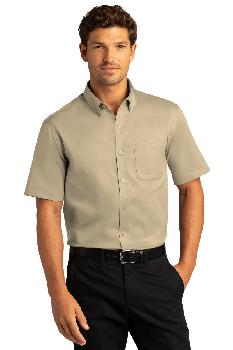 Port Authority  Short Sleeve SuperPro React  Twill Shirt. W809